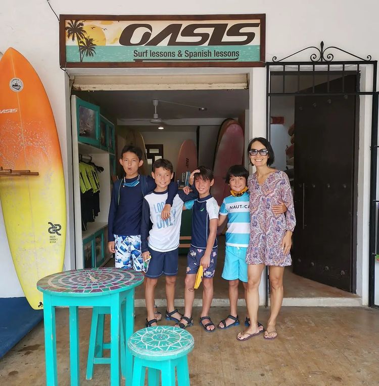 Oasis spanish and surf school Guía Puerto Escondido, Huatulco, Mazunte, Zipolite, guiapuertoescondido.com
