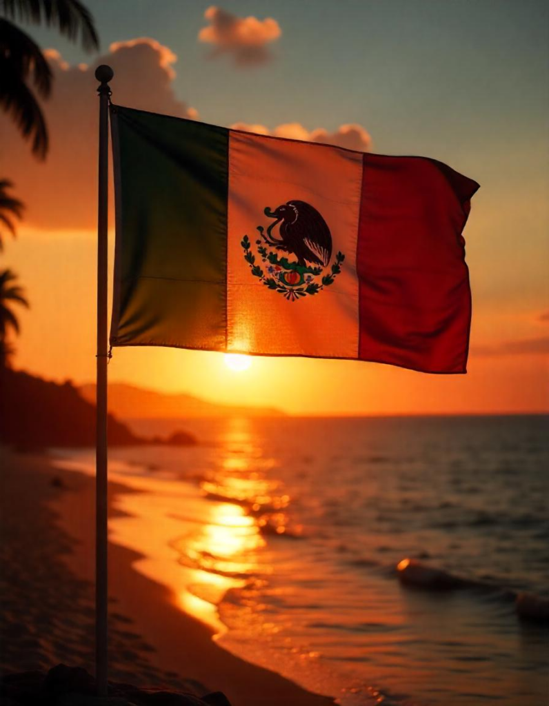 día de la bandera México, Guía puerto escondido