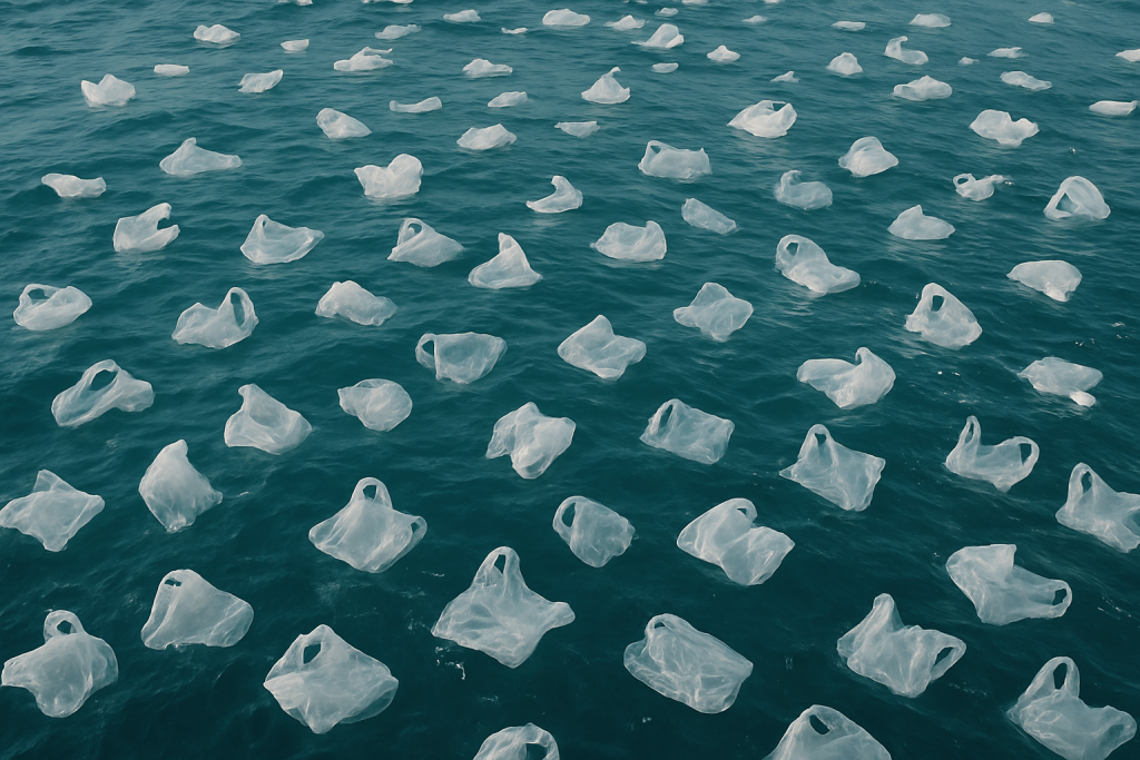Las bolsas de plástico duran segundos en tus manos, pero siglos en el planeta.
