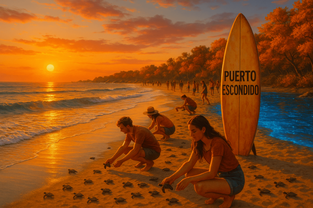 Tours otoño puerto escondido