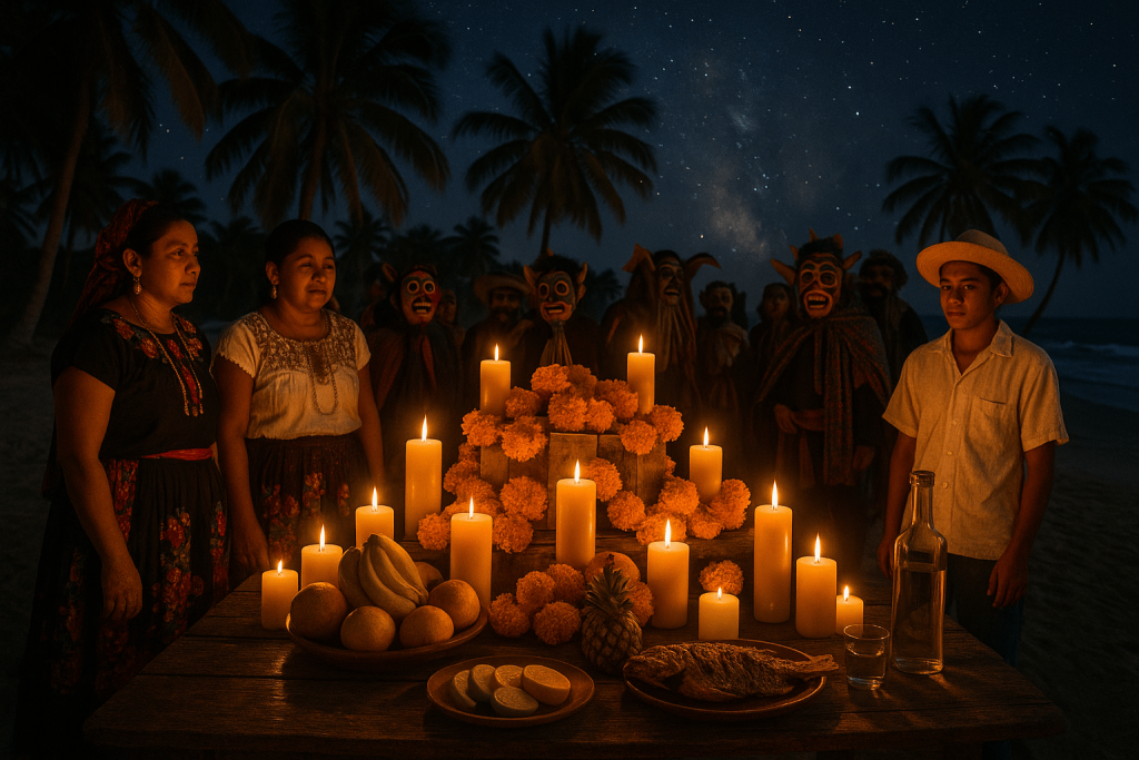 Día de muertos puerto escondido